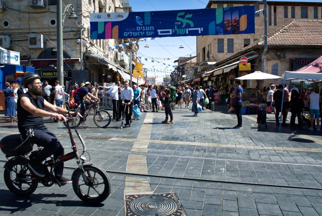 Ferienwohnung דירה לזוג על שוק מחנה יהודה Jerusalem Exterior foto